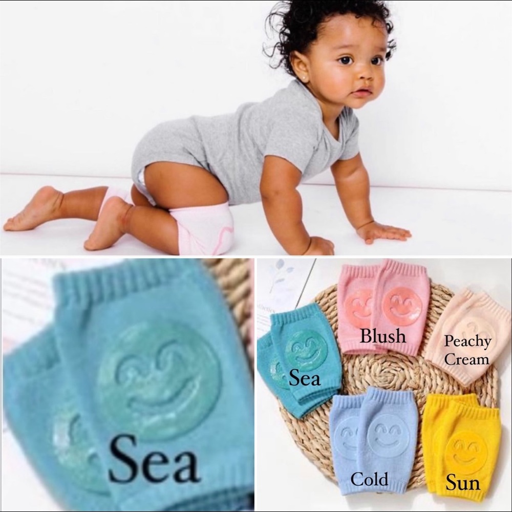 Baby Protective Knee Pads for Crawling(turquoise)